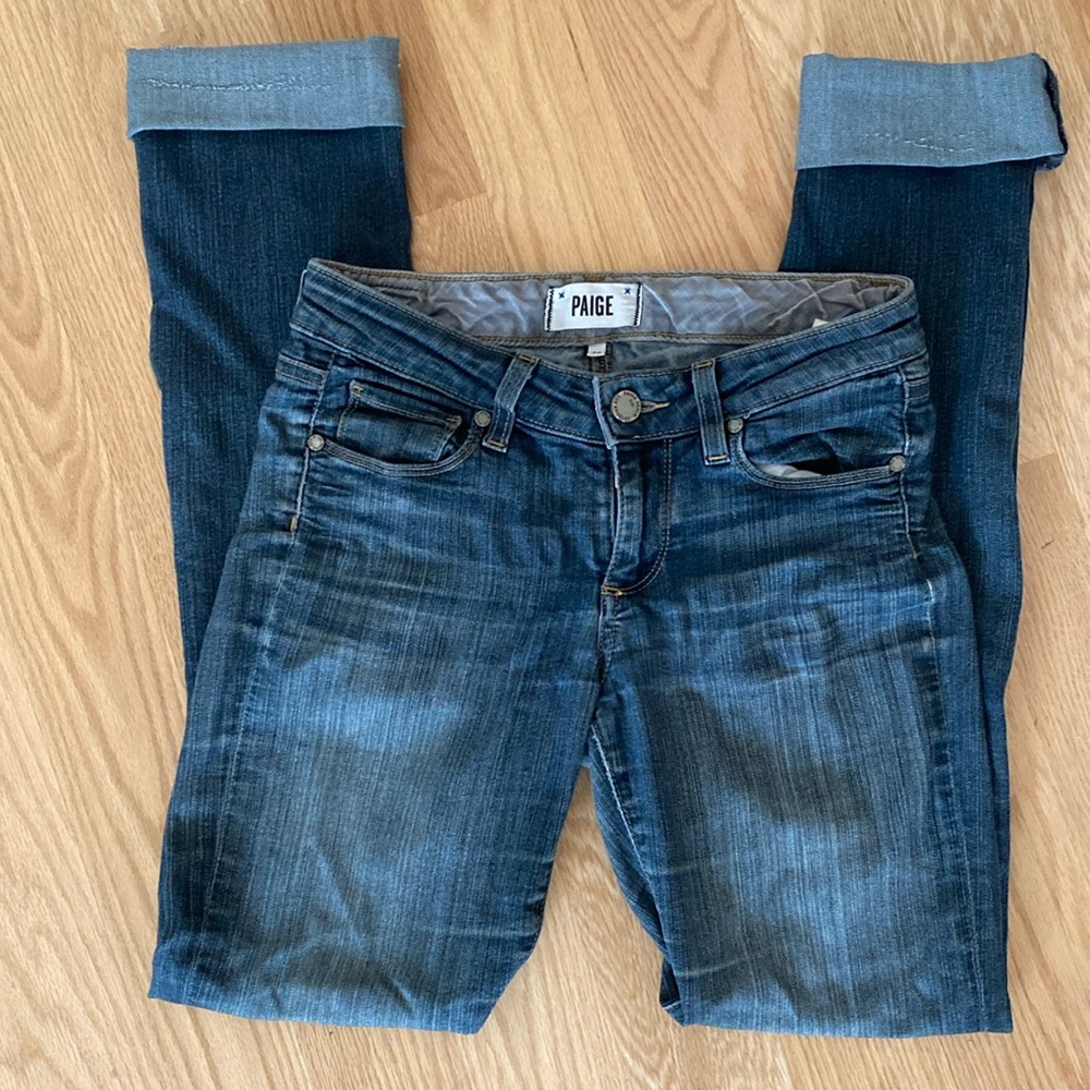 Paige Skyline straight jeans